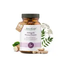 BitterKraft! Wechseljahre-Kapseln 90 Stk – mit Yamswurzel, Rotklee & Baldrian, Eisen, Vitamin B6 B12, Calcium, Folsäure – ohne Zusatzstoffe – natürliche Balance –100% Natur – Vegan - Made in Germany