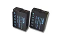 vhbw 2X Akku kompatibel mit Panasonic Lumix DC-G91 Kamera Digicam DSLR (1000mAh, 7,2V, Li-Ion)