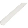Winkelprofil gleichschenklig Kunststoff 15 mm x 15 mm x 1.000 mm Weiß