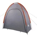 vidaXL Beistellzelt Grau und Orange Wasserdicht 94577