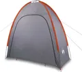 vidaXL Beistellzelt Grau und Orange Wasserdicht
