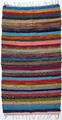 Derber upcycling Flickenteppich, Patchworkteppich 180*95 cm - mix-bunt