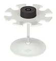 WEDO Stempelträger für 8 Stempel lichtgrau/silber
