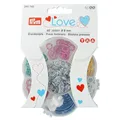Druckknöpfe Jersey 60 Stück Prym Love 8mm 6 Farben Babydruckknöpfe