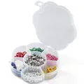 (0.47 EUR/St.) Prym Love Jersey Zackenring Druckknöpfe Color farbig sortiert