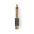 Nedis, Mono Audioadapter 6.35mm Stecker auf RCA Buchse / Gold