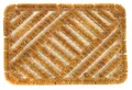 Schmutzfangmatte Fußmatte Türmatte Kokos Metall Fußabtreter Schmutzmatte 60x40cm