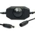 ISOLED LED Dreh-Controller Dimmer schwarz 2A max. 48 Watt Rundstecker Anschluss