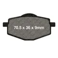 Paar Bremsbeläge EBC SP SFA101HH 732.27.79 Für Yamaha 125 DT RE 2004-2006