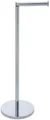 WENKO Toilettenpapierhalter, 2 in 1, mit Ersatzrollenhalter, Höhe: 55 cm