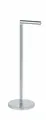Toilettenpapierhalter WENKO, 17 x 21 x 54 cm, silber B-WARE