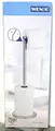 Wenko Toilettenpapierhalter 2 in 1 aus rostfreiem Edelstahl Freistehend silber