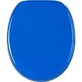 SANILO® WC-Sitz mit Absenkautomatik Blau, Toilettendeckel direkt vom Hersteller, Klodeckel, Klobrille, WC Deckel, Toilettensitz, Toilettenbrille - Blau