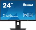 iiyama ProLite XUB2493HS-B6, Full HD, Kit, schwarz TFT Monitor, 16:9, Bildschirmdiagonale: 60,5cm (23,8"), Auflösung: 1920x1080 Pixel, VESA Mount (100x100mm), verstellbarer Standfuß, Reaktionszeit: 0,5ms, Helligkeit 250cd, Blickwinkel 178/178°(H/V), Kontrast: 1300:1, Anschluß: Audio, Display-Port, HDMI, inkl.: Kabel (HDMI), Netzteil, Netzkabel (EU, UK), Farbe: schwarz (XUB2493HS-B6)