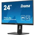 IIYAMA ProLite XUB2493HS-B6, 23.8" 23.8", 0.5ms (GtG), 1920x1080, 100Hz, IPS, non-glare, 250cd/m2, 1x DP 1.2, 1x HDMI 1.4, 3.5mm Audio, 2x 2W Speaker, höhenverstellbar (150mm), Pivot (+90Grad), drehbar (+/-45Grad), neigbar (+23/-5Grad)