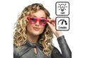 Boland Verkleidungsmaske LED Partybrille 'Blink', 3 Leuchtmodi