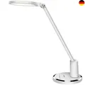 LED Schreibtischlampe 12W, Büro Tischleuchte Touch Bedienung Dimmbare Helligkeit
