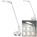 LED Tischlampe 12W Dimmbar 10 Helligkeit 5 Farbeinstellungen