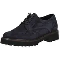 Gabor Gabor Halbschuhe Veloursleder Schnürschuh braun 38 EU (5 UK)