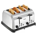 Bartscher TB RB 40 Toaster 1480W 6Stufen 4 Scheiben - Silber
