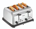 Bartscher Toaster TBRB40 Edelstahl 4 Schlitze Brötchenaufsatz 100374