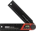 SOLA Winkelmesser WMD 200 Messbereich 270 Grad Schenkel-Länge 230mm
