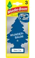 8x Wunderbaum 3er New Car Lufterfrischer Auto Duft Raum Flakon PKW Innen Camper