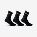 Tennissocken High 3er-Pack schwarz