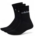 adidas Sportsocken Linear Crew Cushioned (Baumwolle) schwarz - 3 Paar, Größe: 40-42