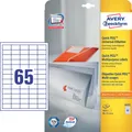 AVERY Zweckform Etiketten 6121 weiß 38,0 x 21,2 mm, 30 Blatt