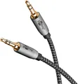 Goobay 65272. Anschluss 1: 3.5mm TRS, Steckverbinder 1 Geschlecht: Männlich, Anschluss 2: 3.5mm TRS, Steckverbinder 2 Geschlecht: Männlich, Kabelmaterial: Kupfer, Beschichtung Steckerkontakte: Gold, Magnetisch abgeschirmt, AWG Kabelgröße: 28, Kabellänge: 0,5 m, Produktfarbe: Grau (65272)