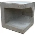 Diephaus U-Stein Ecke Grau 40 x 40 x 40 cm