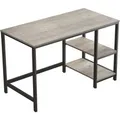 Vasagle Computertisch 2 Ablagen 60 cm x 120 cm x 75 cm Schwarz