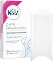 Veet Kaltwachsstreifen Gelwax sensible Haut Beine Körper Haarentfernung 20 Stk