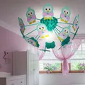 Jungen Decken Beleuchtung Kinder Baby Leuchte Schlaf Zimmer Eulen Lampe bunt