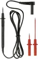 Benning 044119 Sicherheits-Messleitungs-Set Lamellenstecker 4mm Prüfspitze 1.00m Schwarz 1St.