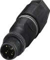 Phoenix Contact Kabelzubehör Phoenix Contact 1641769 Sensor-/Aktor-Steckverbinder, unkonfektioniert M12 Stecker, gerade Polzahl:, (SACC-M12MS-4QO-0.75)