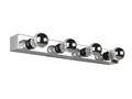 TRIO Leuchten Spiegelleuchte, LED wechselbar, Warmweiß, Badezimmerlampe Wand, Bad-lampen Spiegelschrank seitlich, Höhe 11cm