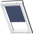 VELUX Original Sichtschutz-Rollo mit Haken (RHL), FK06, F06, FK04, F04, Dunkelblau