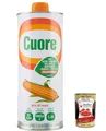 Olio cuore olio mais aus italien Maissamenöl Maiskaimöl Maisöl Corn Oil 1Lt + Italian Gourmet polpa 400g