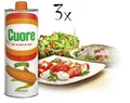 3x Olio cuore olio mais aus italien Maissamenöl Maiskaimöl Maisöl Corn Oil 1Lt