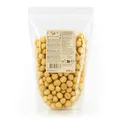 KoRo - Ganze und halbe Bio Macadamiakerne 500 g - Unbehandelt & naturbelassen - Mild-buttriges Aroma - Handgeknackt