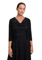Vera Mont Damen Strickbolero Langarm Schwarz,XXL