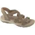 Skechers  Sandalen Slip-Ins: Reggae Slim - Stretch Flex  in Beige, 38