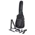 Electric Guitar Accessories Pack: Gigbag, Stand, Cable, Strap, Clip-On Tuner