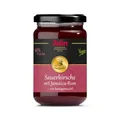 Fruchtaufstriche aus dem Schwarzwald Faller Sauerkirsch-Konfitüre mit Jamaica-Rum wie hausgemacht! mit 60% Frucht 330 Gramm