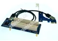PCI-E Express X1 zu Dual PCI Riser Extender Karte mit Low Profile Halterung