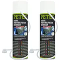 Petec Dieselpartikelfilterreiniger 2x 400ml Rußpartikelfilter Regenerator DPF