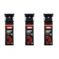 ABUS Abwehrspray SDS80 zur Tierabwehr – Pfefferspray zur Selbstverteidigung bei Tierangriffen – Jet-Sprühstrahl für bis zu 5 Meter Reichweite – auch kopfüber - je 45 ml - 3er Set