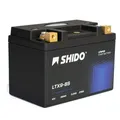 SHIDO LTX9-BS Lithium Motorradbatterie 3Ah 12V YTX9-BS LiFePO4 Batterie Akku